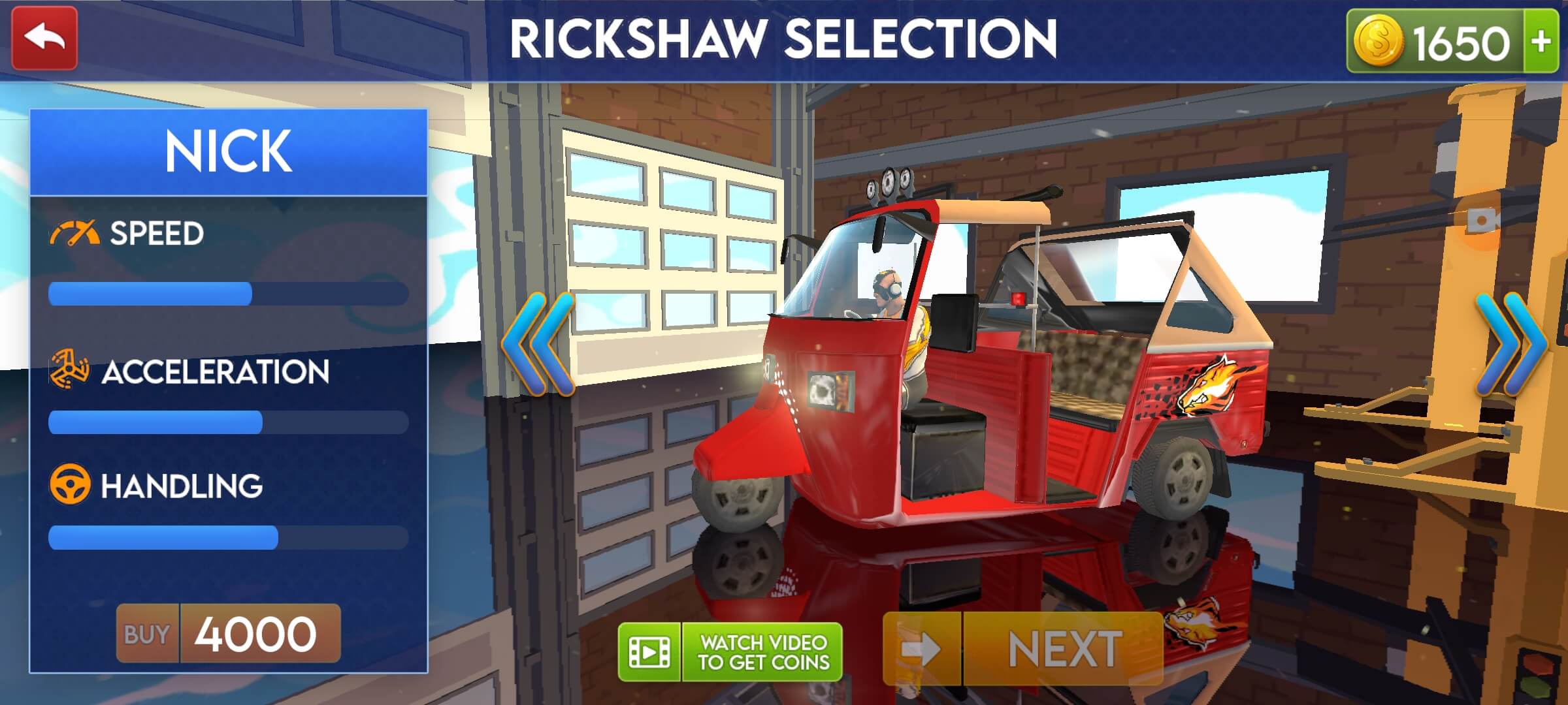Tuk Tuk Rickshaw Taxi 3D