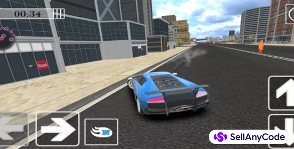 Turbo Max Drift Car Racing Game 64bit Source Code