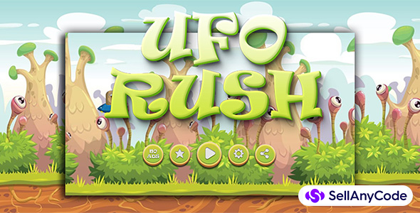 UFO Rush 2 Game Template