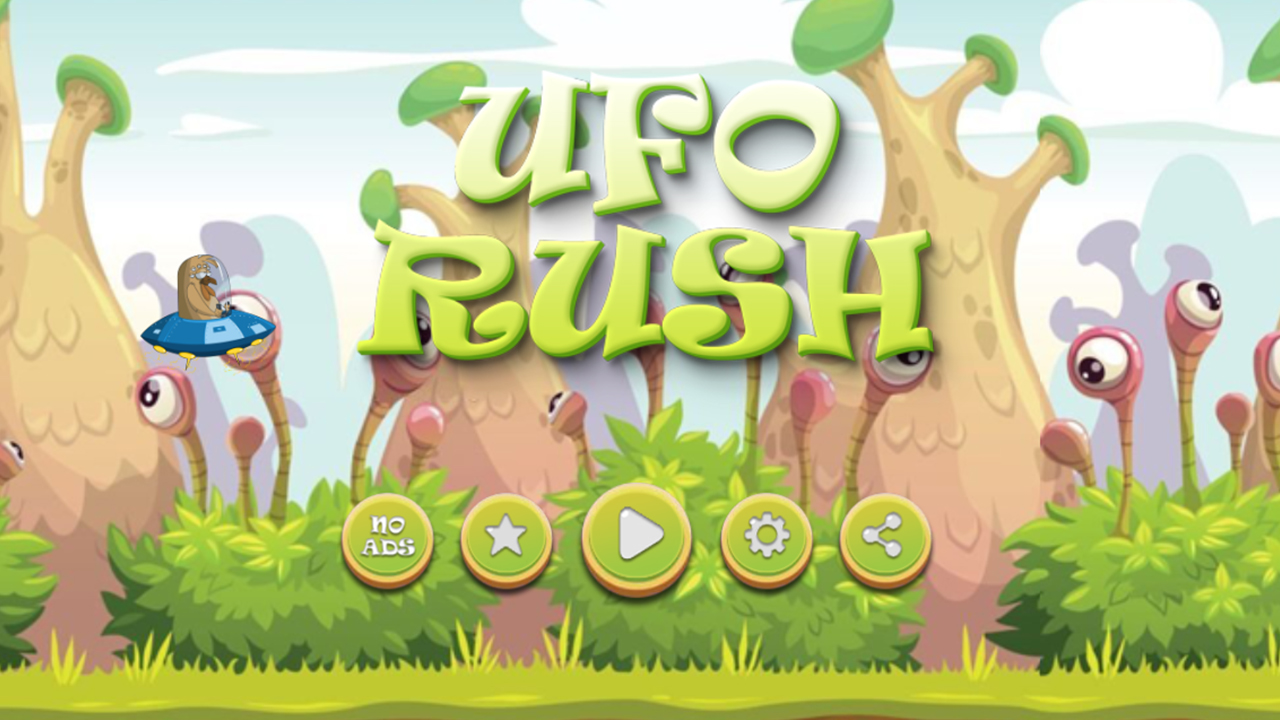 UFO Rush 2 Game Template