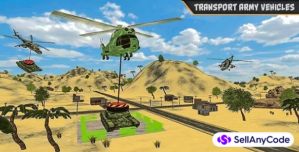 US Army Cargo Helicopter : Flying Simulator