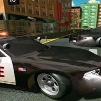 US Police Car Chase Game : 64BIT Source Code