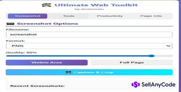 Ultimate Web Toolkit - desheelabs