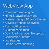 Universal Android WebView App