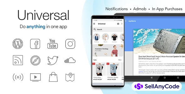Universal - Full Multi-Purpose Android App