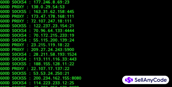 Unlimited Proxy Generator Python Paid Open Source Script