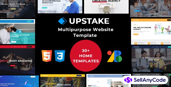 Upstake - Multipurpose Website HTML5 Template
