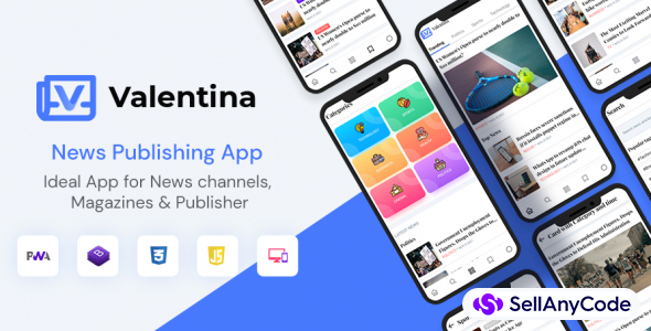 Valentina: News Publishing PWA