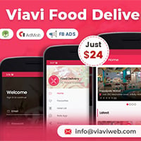 Viavi Food Delivery Android App