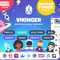 Vikinger - BuddyPress and GamiPress Social Community