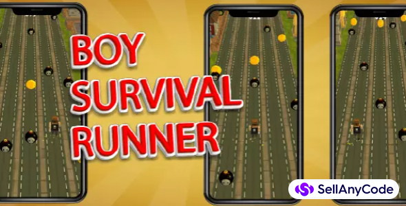 Village Boy Survival : Lane Runner