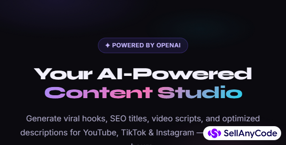 ViralForge: Ultimate AI Content Studio: