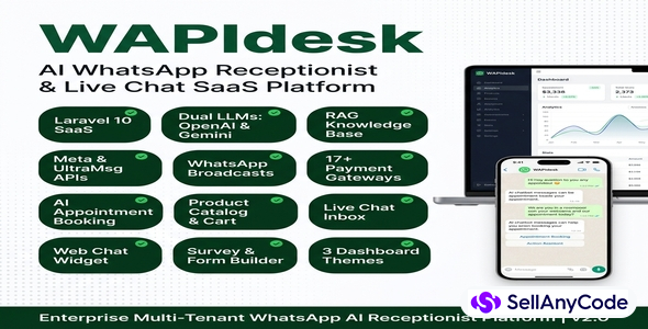 WAPIdesk - AI WhatsApp Chatbot SaaS