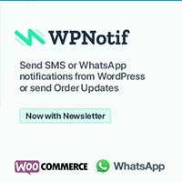 WPNotif: WordPress SMS & WhatsApp Message Notifications