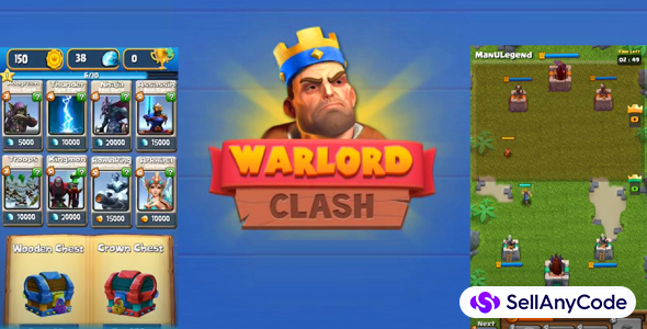 Warlord Clash Royale Clone App