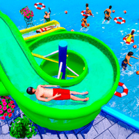 Water Sliding Adventure Game
