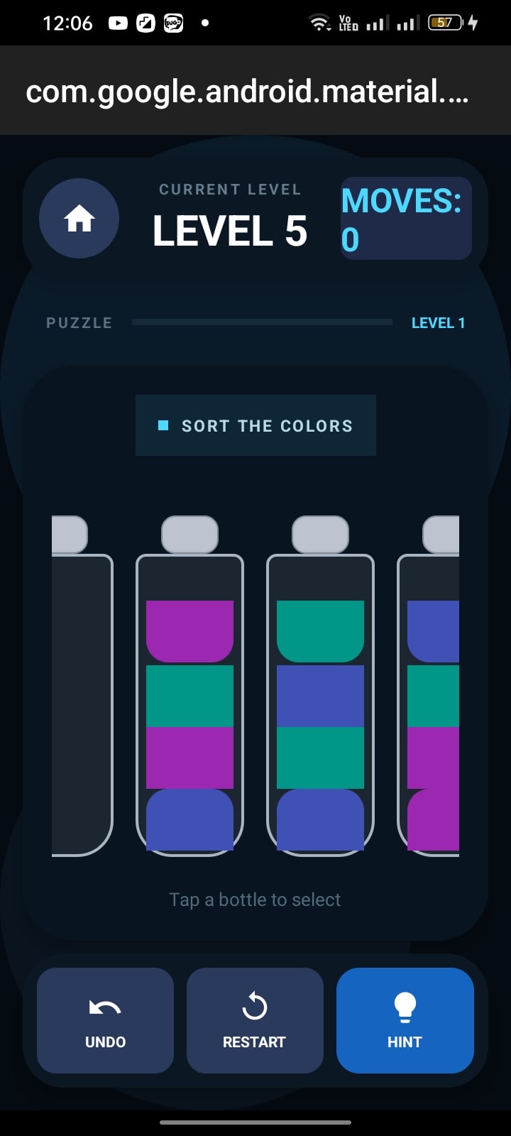 Water Sort Puzzle Game