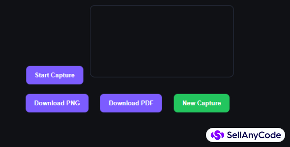 Website Screenshot Tool (JS Script) Capture Web Pages Instantly
