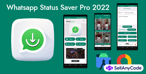 Whatsapp Status Saver Pro 2020 In Direct Message With Admob Ads