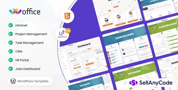 Woffice - Intranet/Extranet WordPress Theme