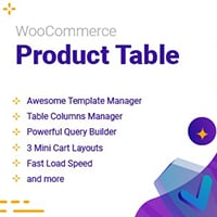 WooCommerce Product Table