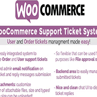 WooCommerce Support Ticket System