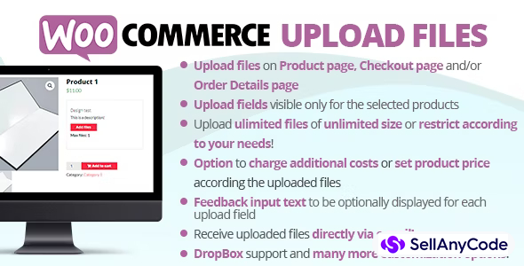 WooCommerce Upload Files