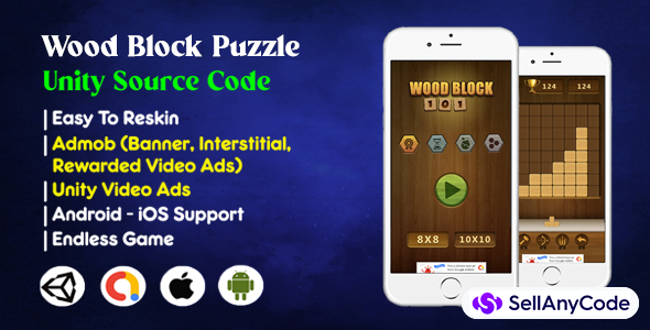 Wood Block Puzzle Unity Source Code