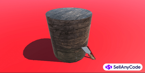 Wood Cutting and Painting Hyper Casual Game Template