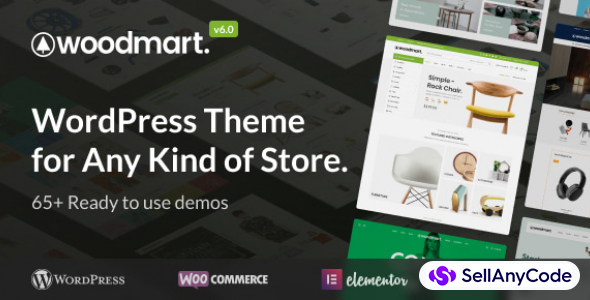 WoodMart 6.0.2 – Responsive WooCommerce WordPress Theme