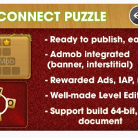 Word Connect Puzzle - Unity Template Project (Android + iOS + AdMob + Notification)