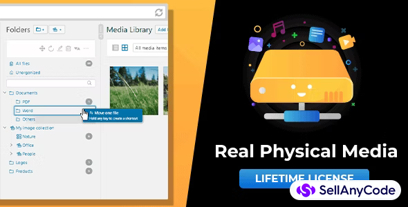 WordPress Real Physical Media: Physical Media Folders & SEO Rewrites