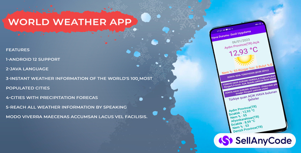World Weather Voice App
