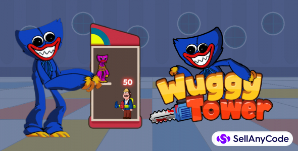 Wuggy Kissy Tower Escape - Hero Tower Defense