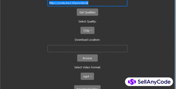 Youtube Converter V.1.0 Code Python