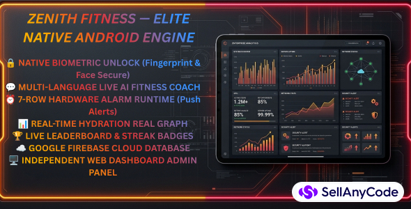 Zenith Fitness - Kotlin Android Studio Project