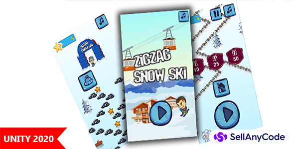 ZigZag Snow Ski Complete Project