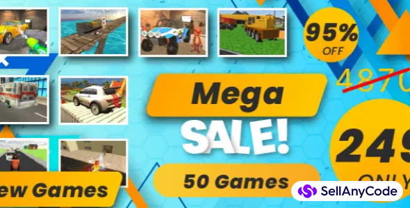 Zoobs Team Mega Bundle Offer: 50 Unity 3D Games
