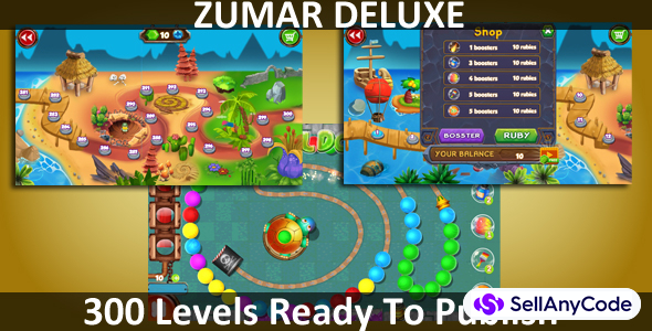 Zumar Deluxe Unity Complete Project (300 Levels) Zumar Deluxe Unity Complete Project (300 Levels)