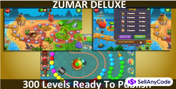 Zumar Deluxe Unity Complete Project (300 Levels)