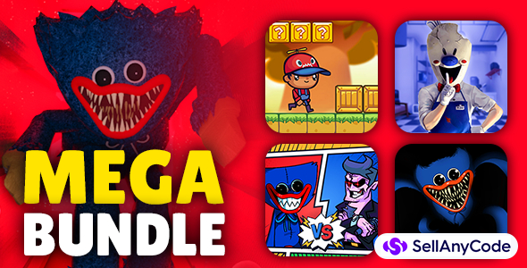 MEGA BUNDLE : Trending games Horror Poppy scary play time