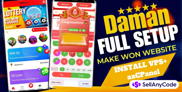 Color Prediction Game Setup Full Daman Source Code