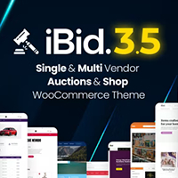 iBid - Multi Vendor Auctions WooCommerce Theme