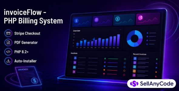 invoiceFlow - Premium PHP Billing & Invoice Management System