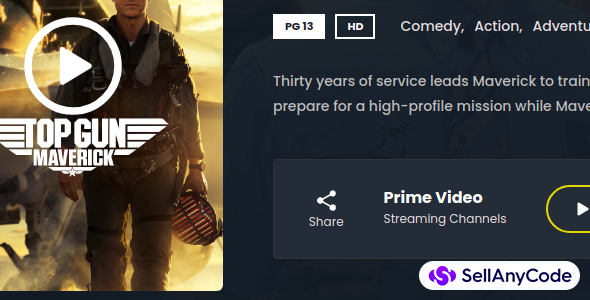 Movie Site Template
