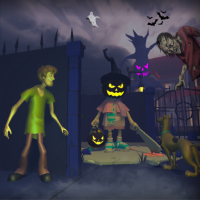 Scooby Doo Horror Game Escape
