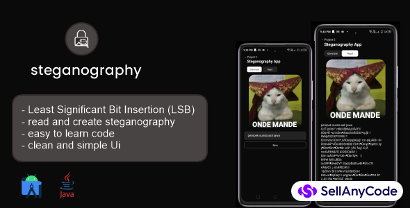 steganography - Android steganography generate/reader