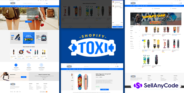 toxi Fashion Shopify Theme