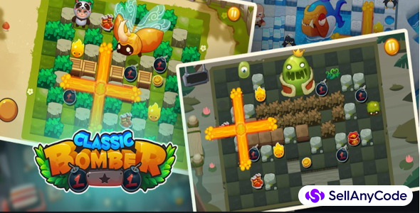 Bomber Heroes - Classic Bomberman Game (Unity 6000)