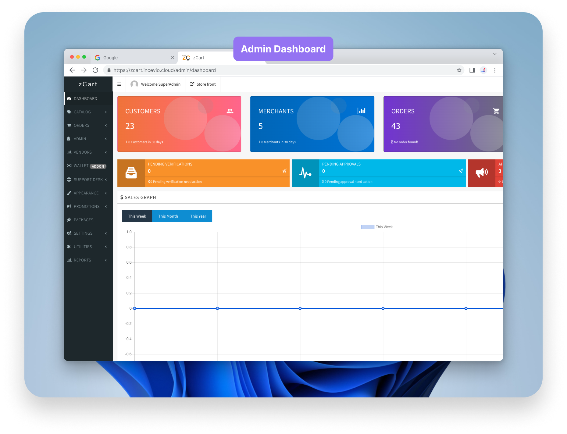 zCart Multi-Vendor eCommerce Marketplace